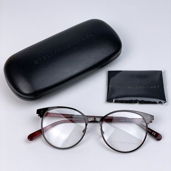 💯 NEW Stella McCartney SC0145O 004 Eyeglasses - Picture 6 of 9